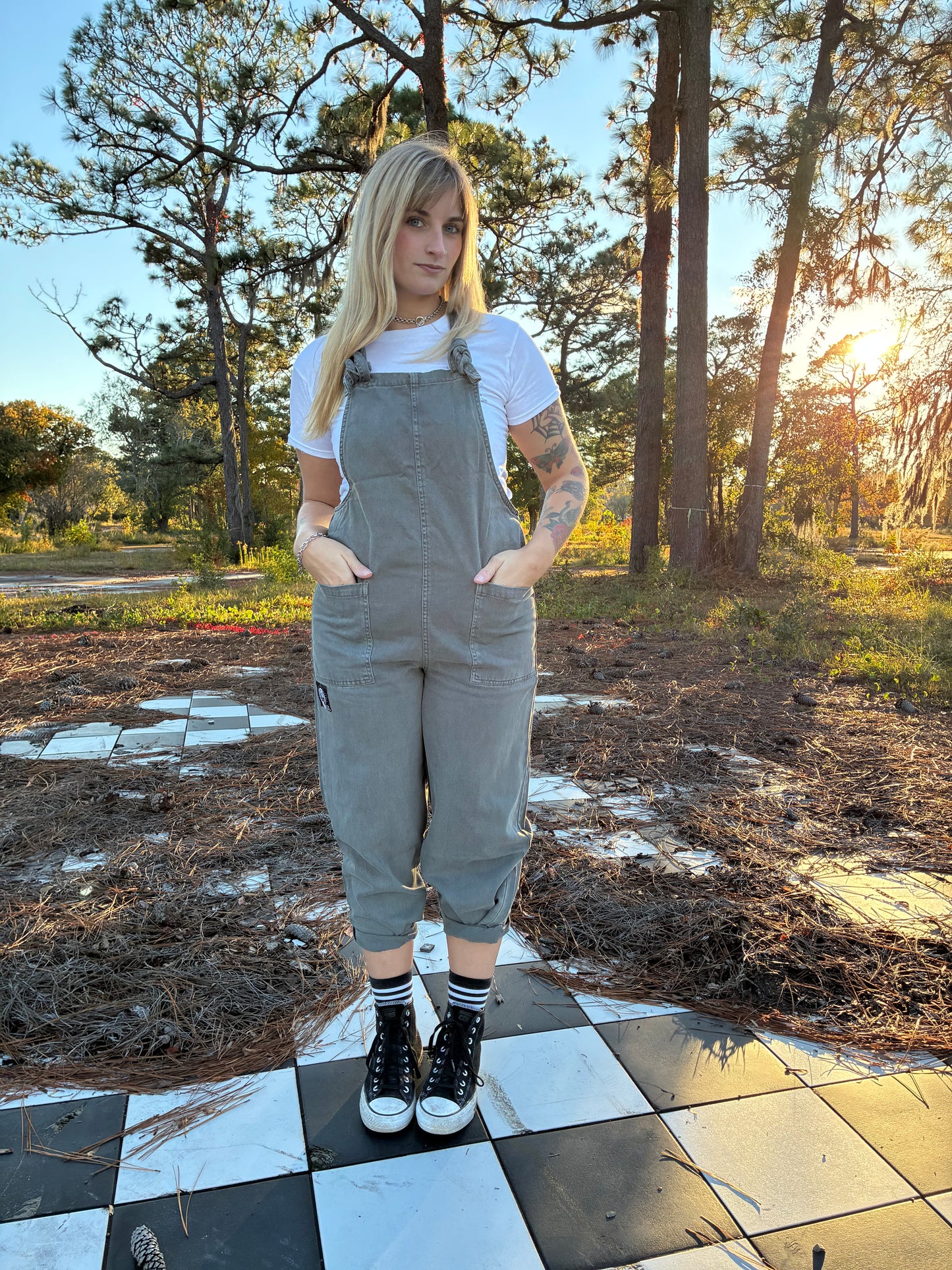 Denim Carvers Overalls