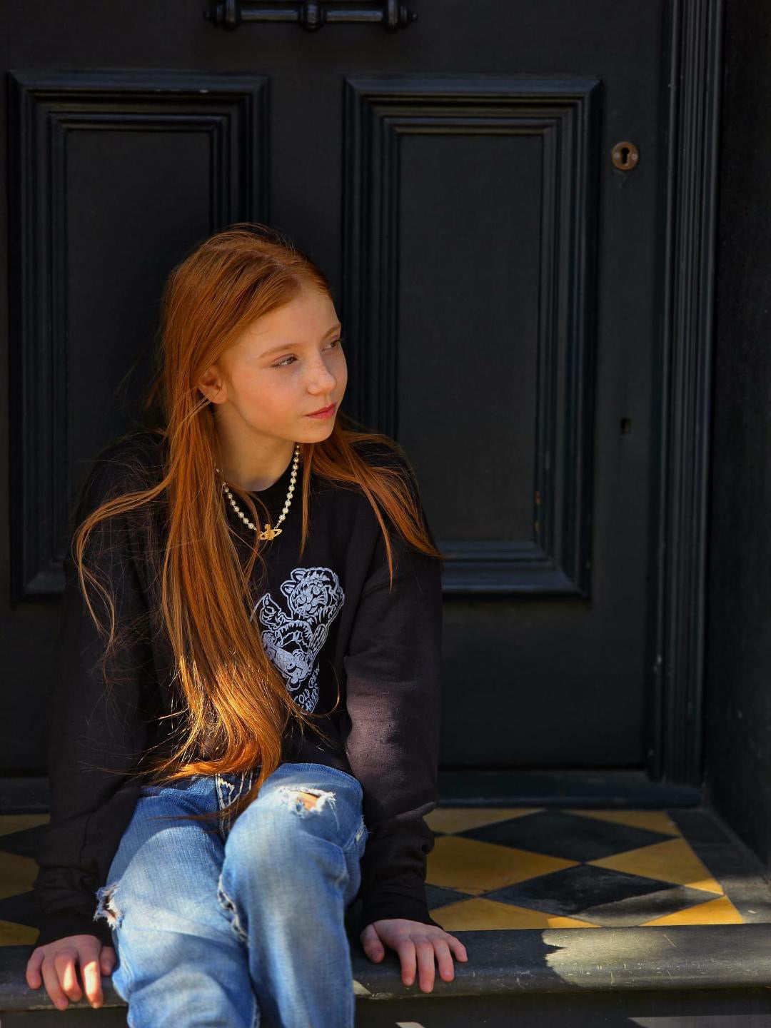 Cropped New Logo Sweatshirt