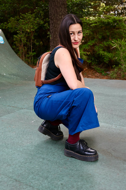 Spaghetti Strap Overall Jumpsuit