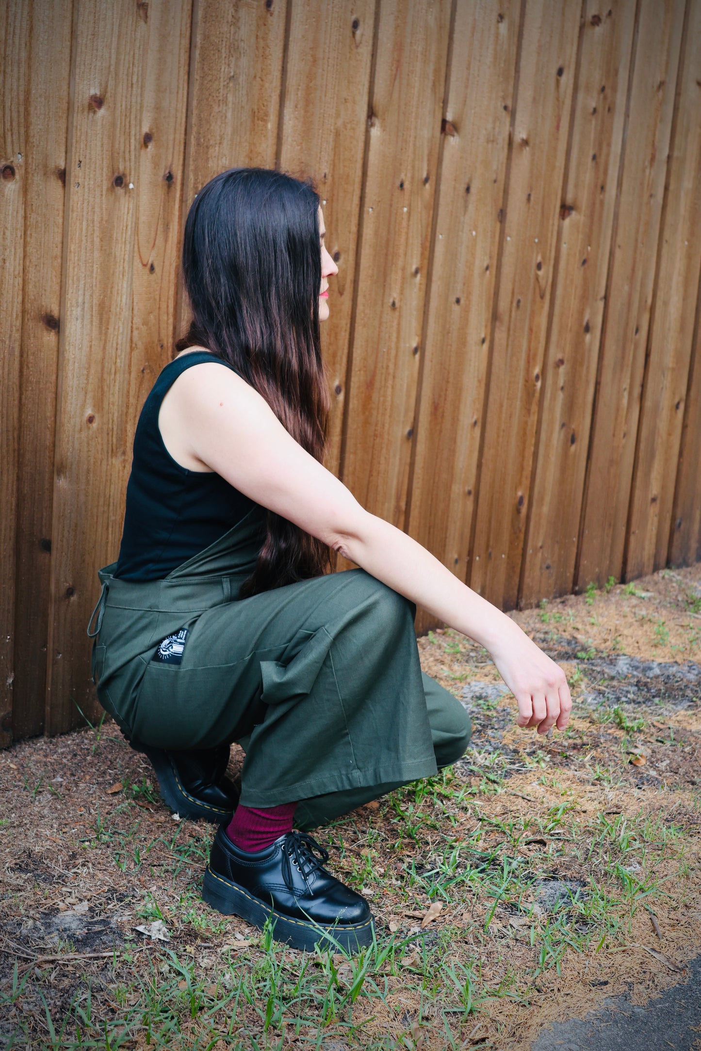 Spaghetti Strap Overall Jumpsuit