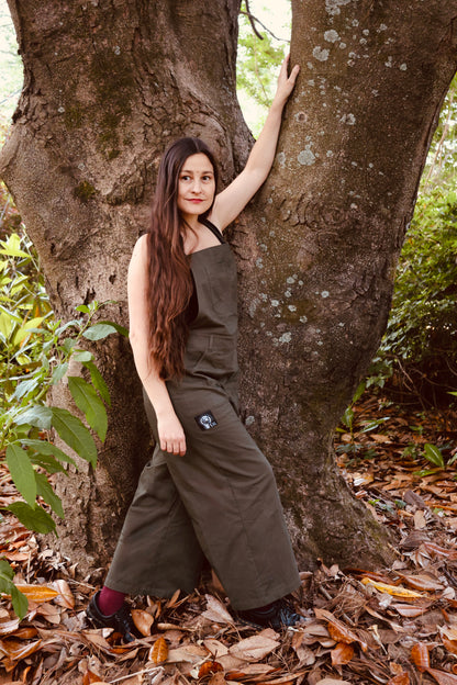 Spaghetti Strap Overall Jumpsuit