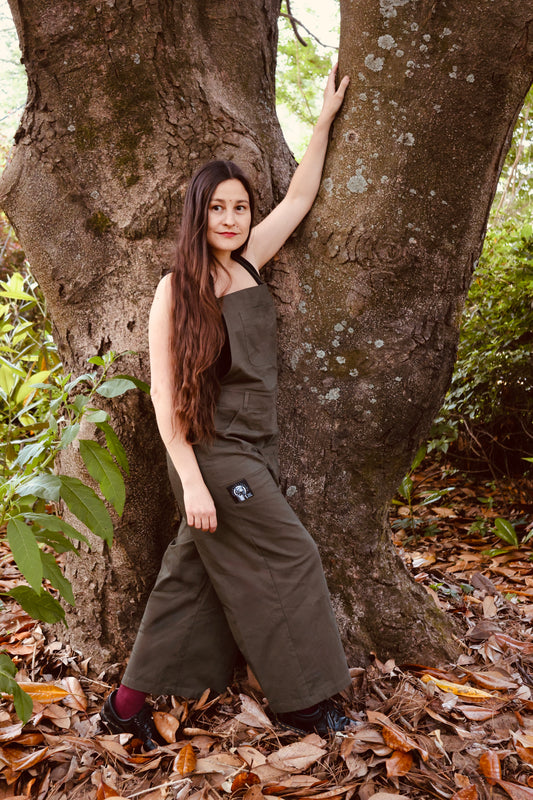 Spaghetti Strap Overall Jumpsuit