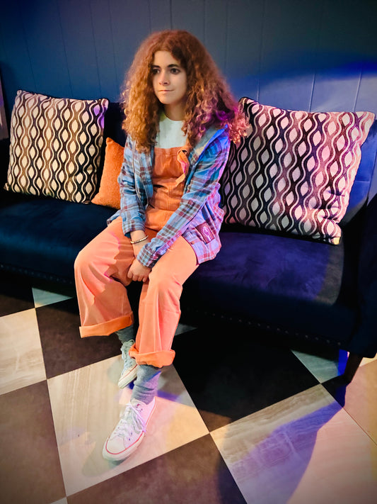 Carvers Cropped Hooded Flannel