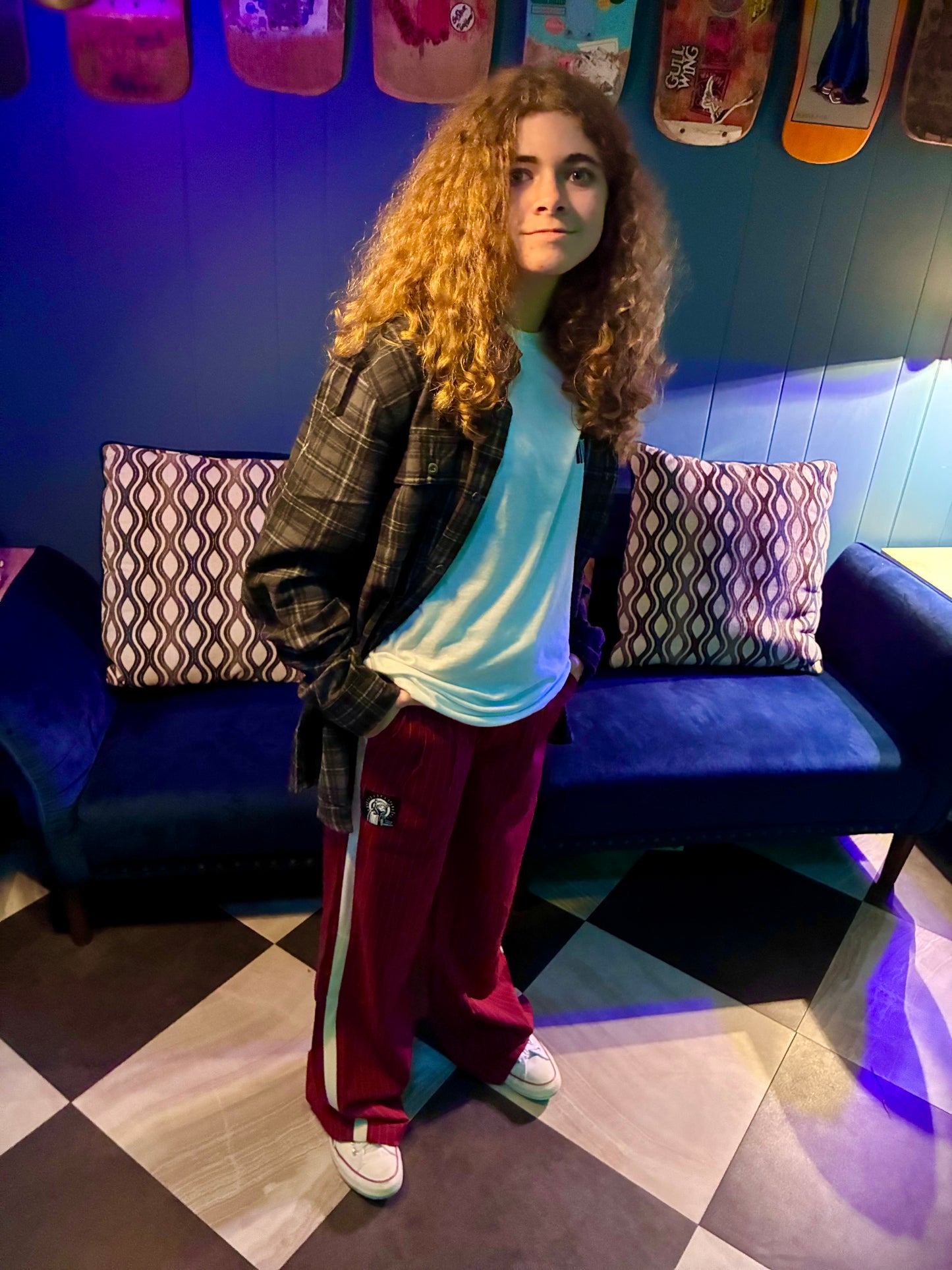 Carvers Pinstriped Postal Trouser Pants