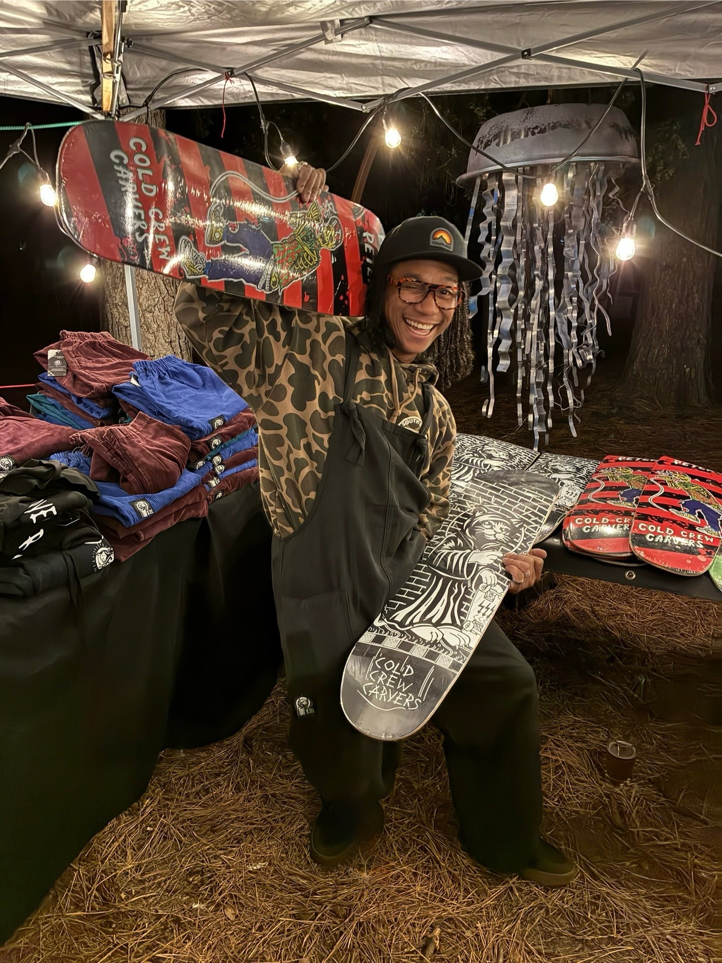 Denim Unisex Carvers Overalls